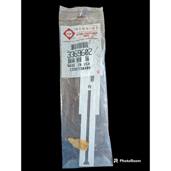 Genuine Whirlpool Dishwasher Actuator Draw Bar 3369602 Kenmore KitchenAid - Picture 1 of 3